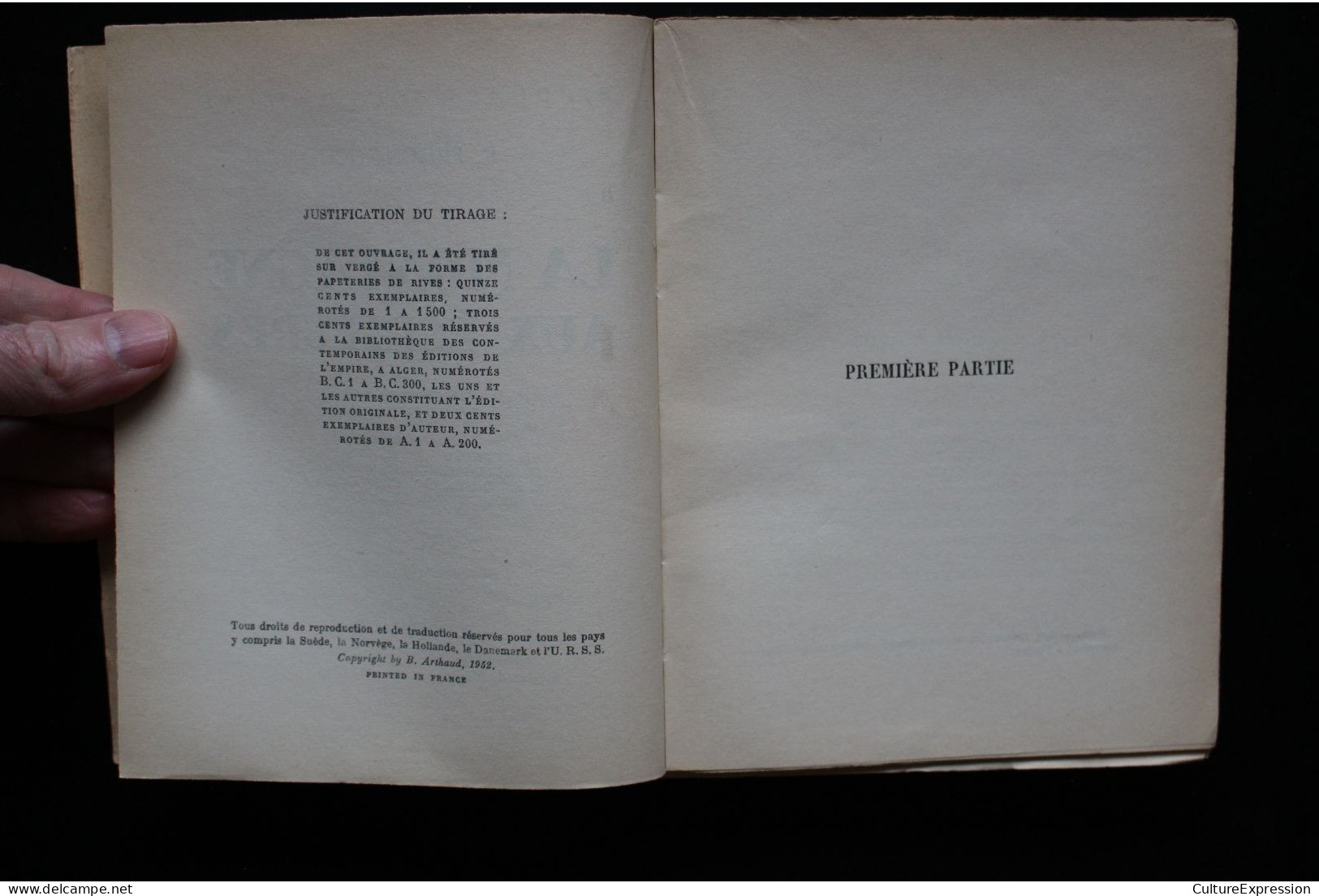 La Montagne Aux écritures (Arthaud, 1952) De Roger Frison-Roche - Aventura