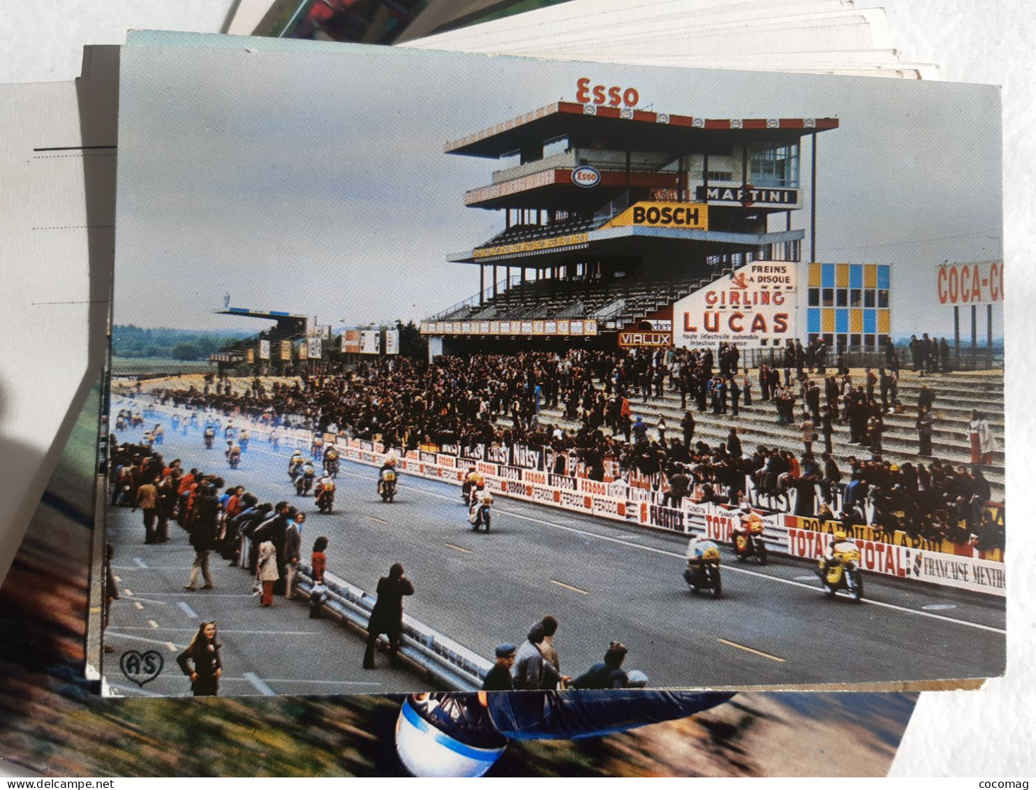 Moto LE MANS COURSE DE MOTO 21 MAI 1972 DEPART DES MOTOS - Motorcycle Sport