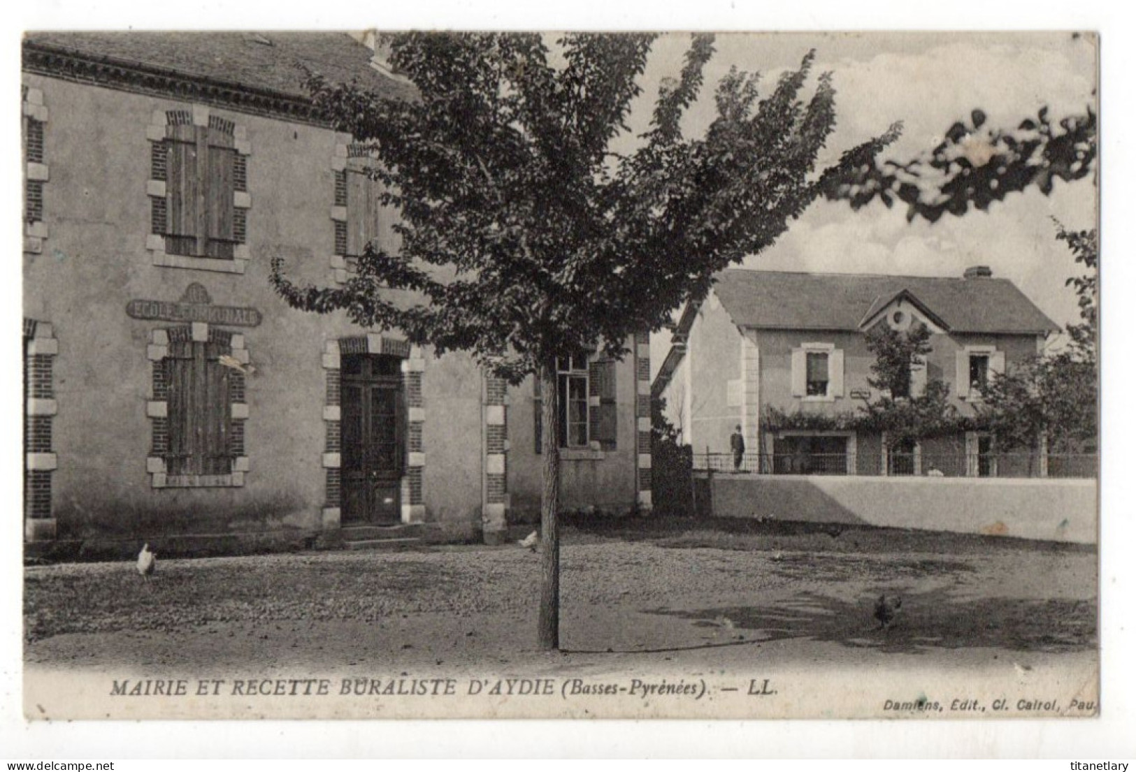 AYDIE - 64 - Béarn - Mairie Et Recette Buraliste D'Aydie - Bearn