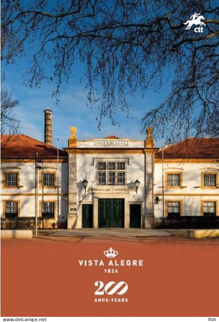 Portugal & PGSB 200 Years Of Vista Alegre, Porcelain, Crystal And Glass 2024 (768889) - Vidrios Y Vitrales