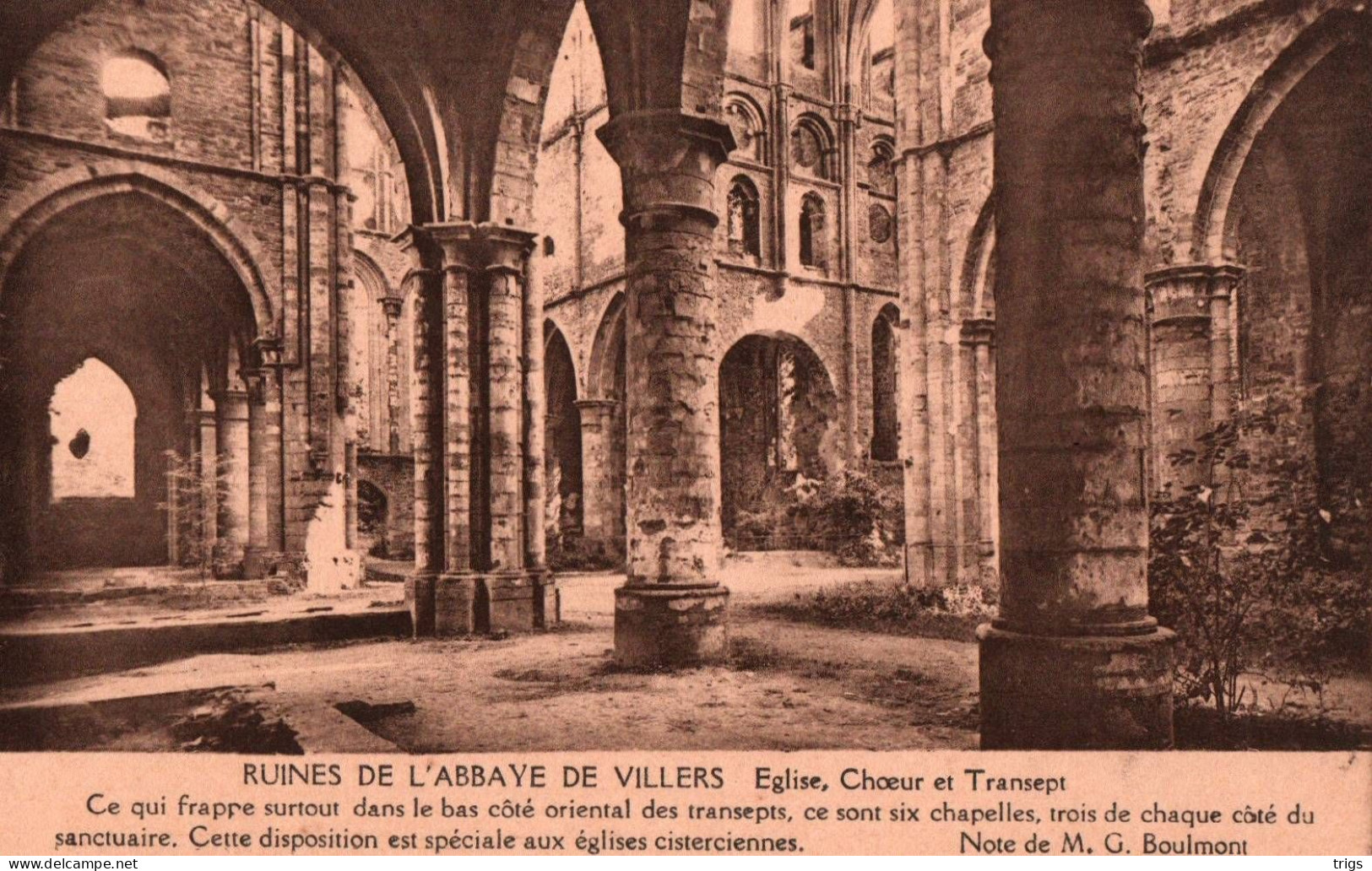 Abbaye De Villers (Ruines) - Église, Choeur Et Transept - Villers-la-Ville