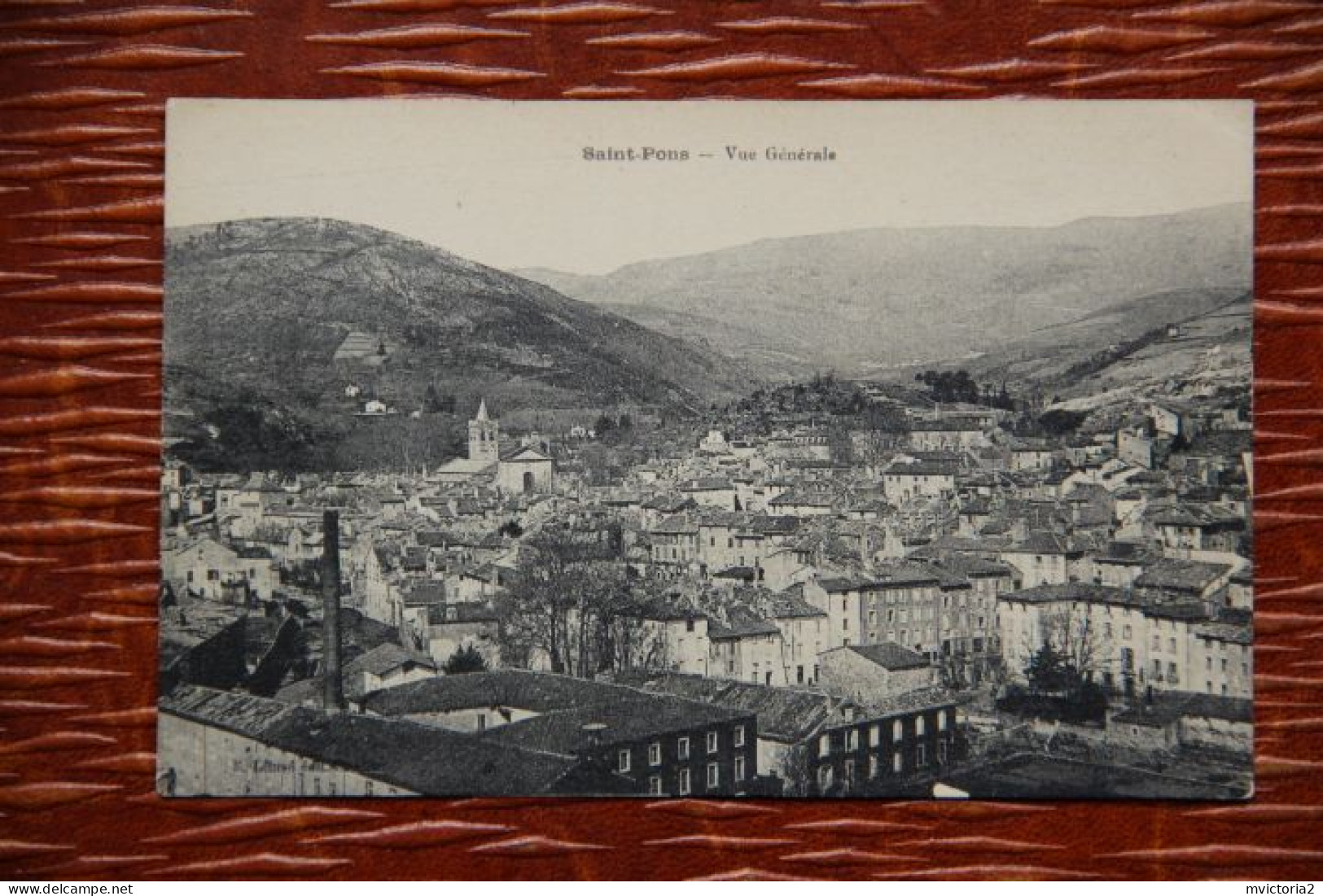 34 - ST PONS  : Vue Générale - Saint-Pons-de-Thomières