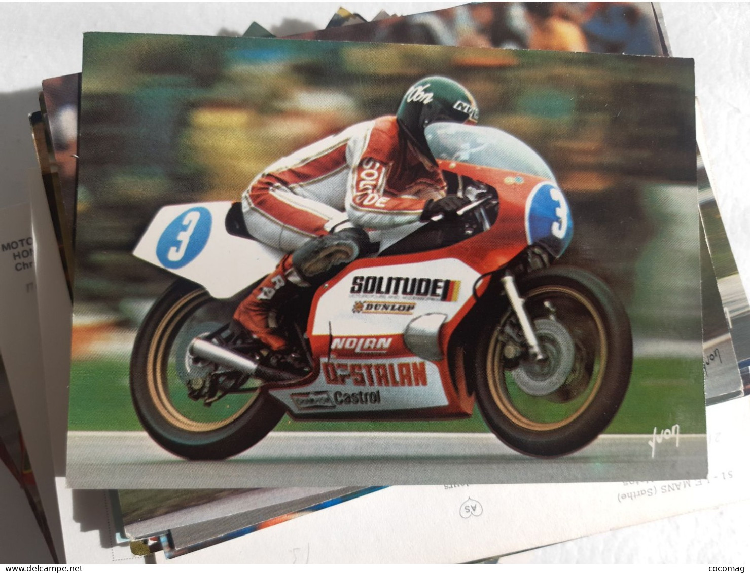 Moto YAMAHA 350 JON EKEROLD ASSEN 1980 - Moto Sport