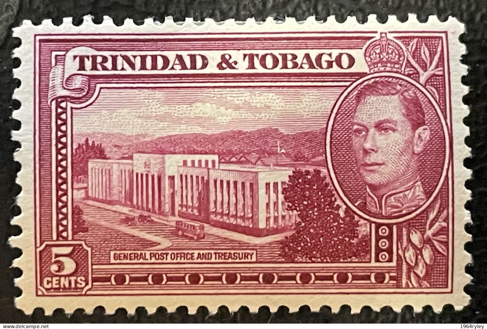 TRINIDAD  - MH*  - 1941   -  # 249 B - Trinidad Y Tobago