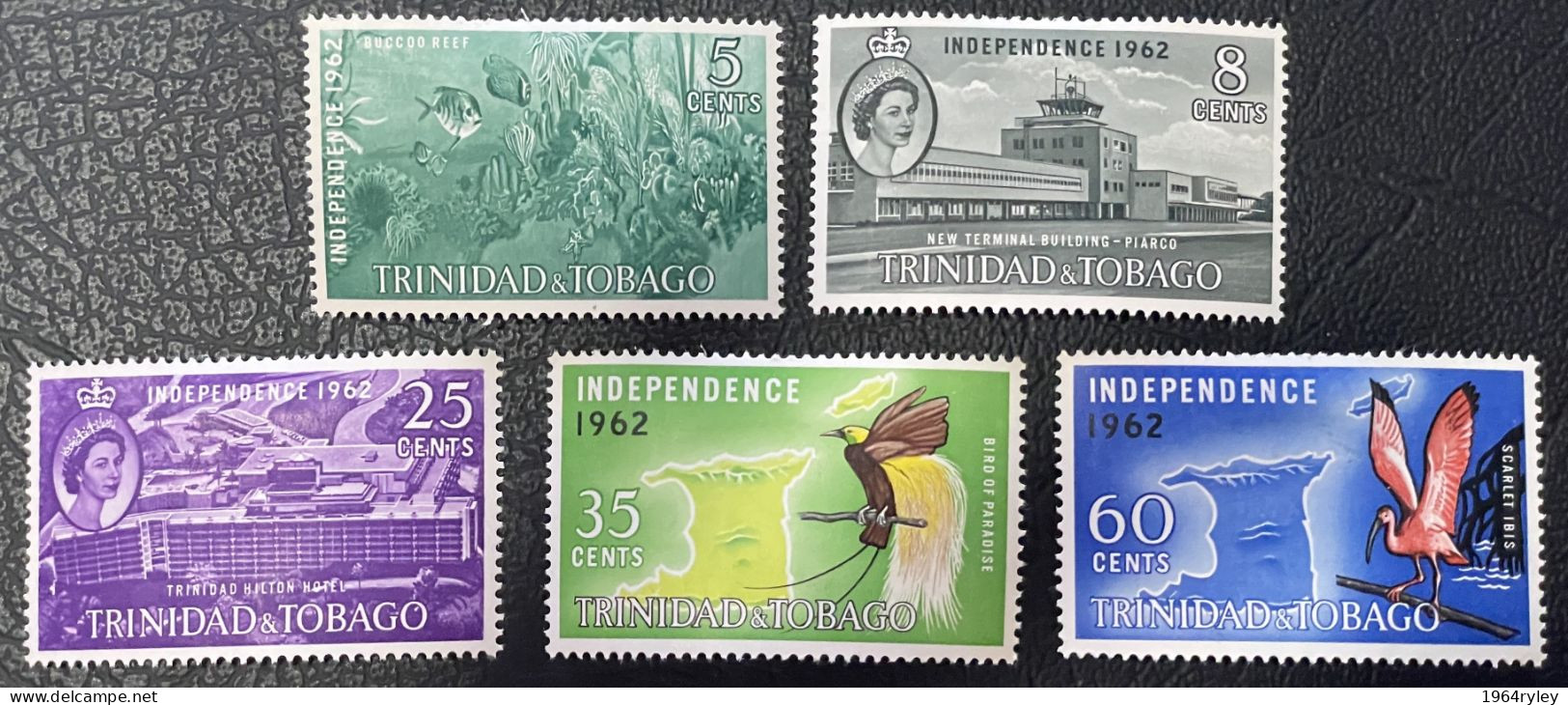 TRINIDAD  - MH*  - 1962   -  # 300/304 - Trinidad En Tobago (1962-...)