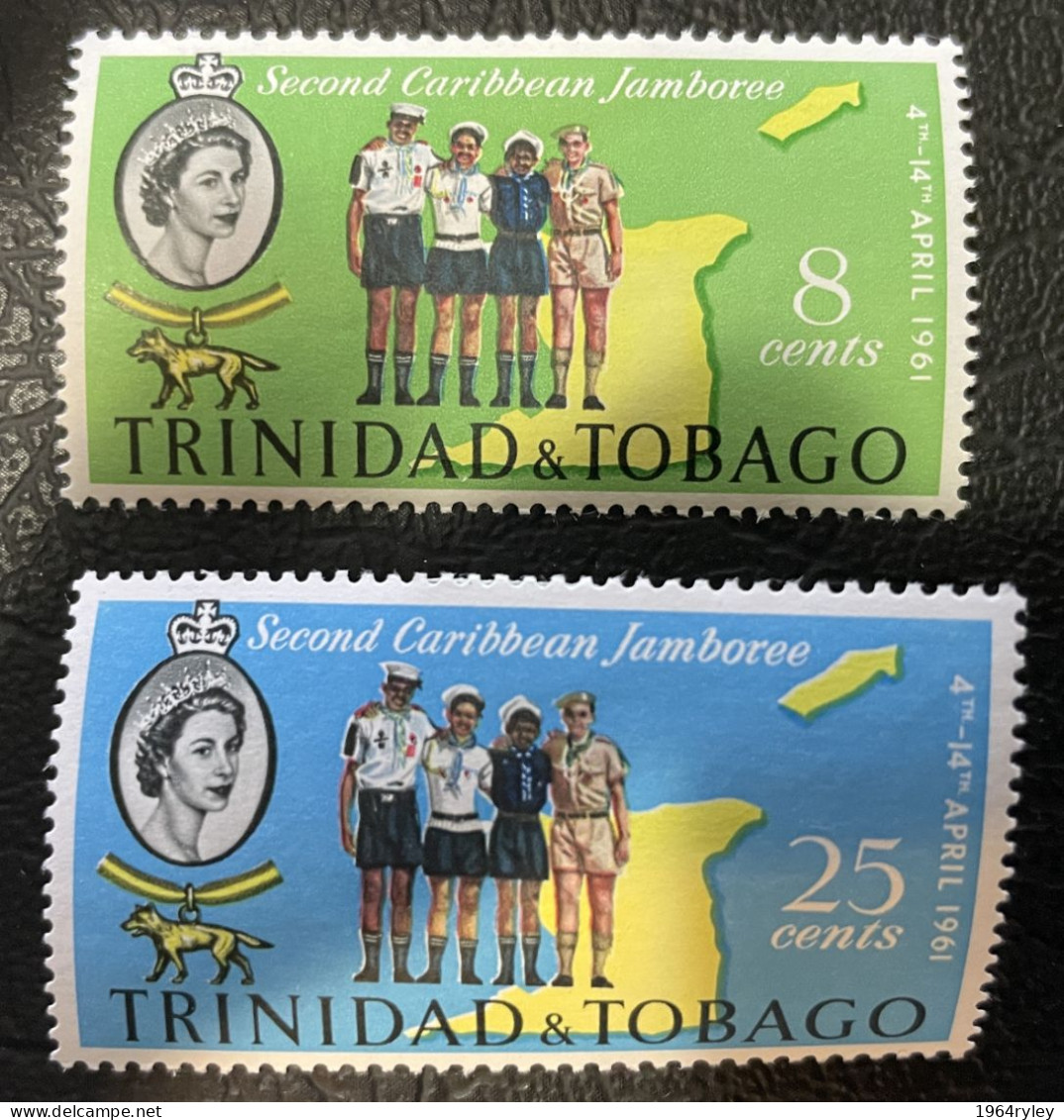 TRINIDAD  - MH*  - 1961   -  # 298/299 - Trinidad En Tobago (1962-...)