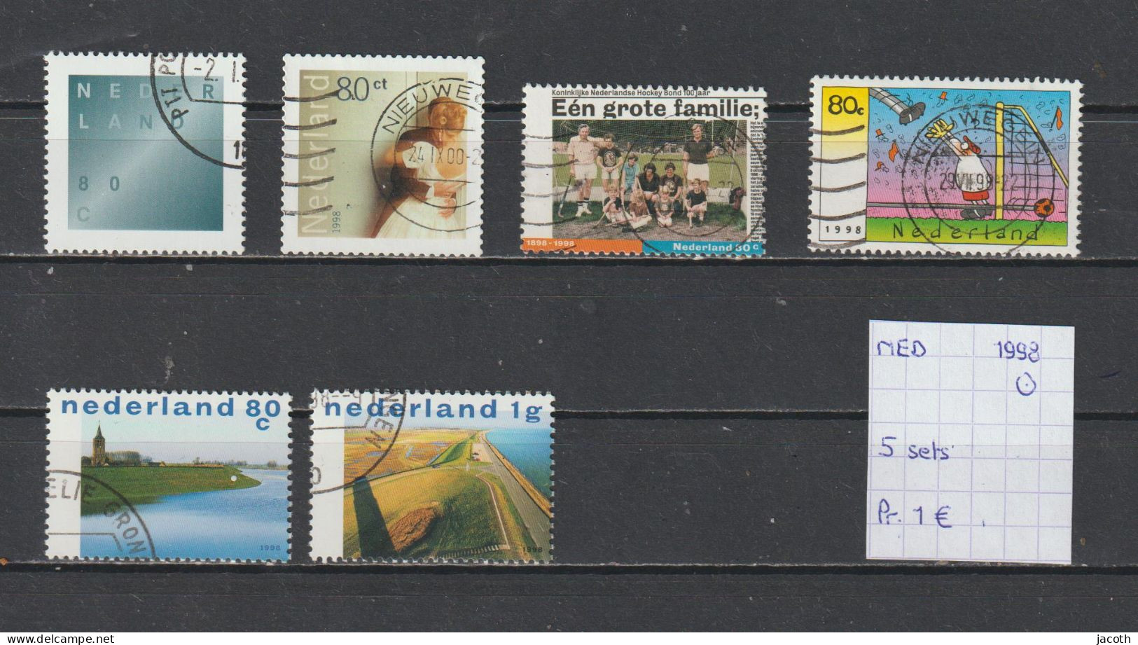 Nederland 1998 - 5 Sets (gest./obl./used) - Oblitérés