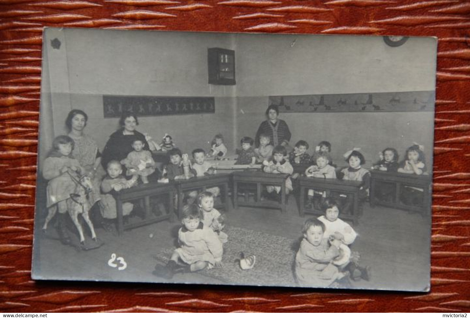 ENFANT : Carte Photo D'une Classe De Maternelle - Groupes D'enfants & Familles