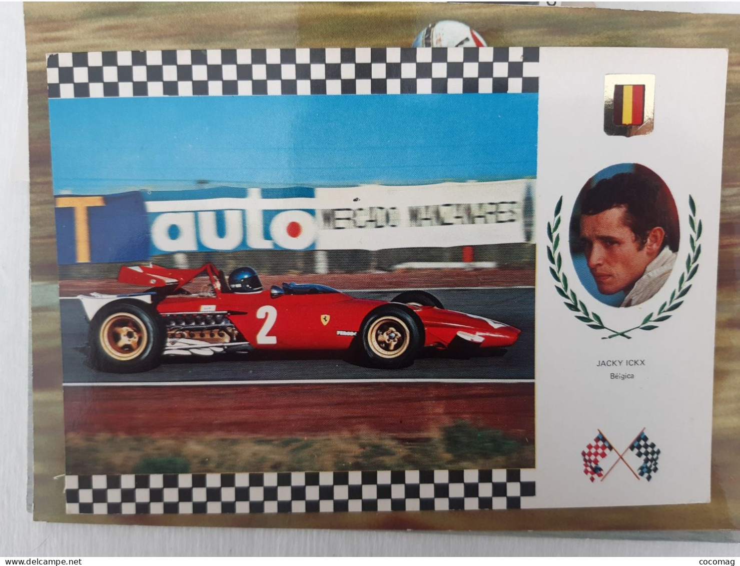 AUTO FERRARI 3128 JACKY ICKX - Grand Prix / F1