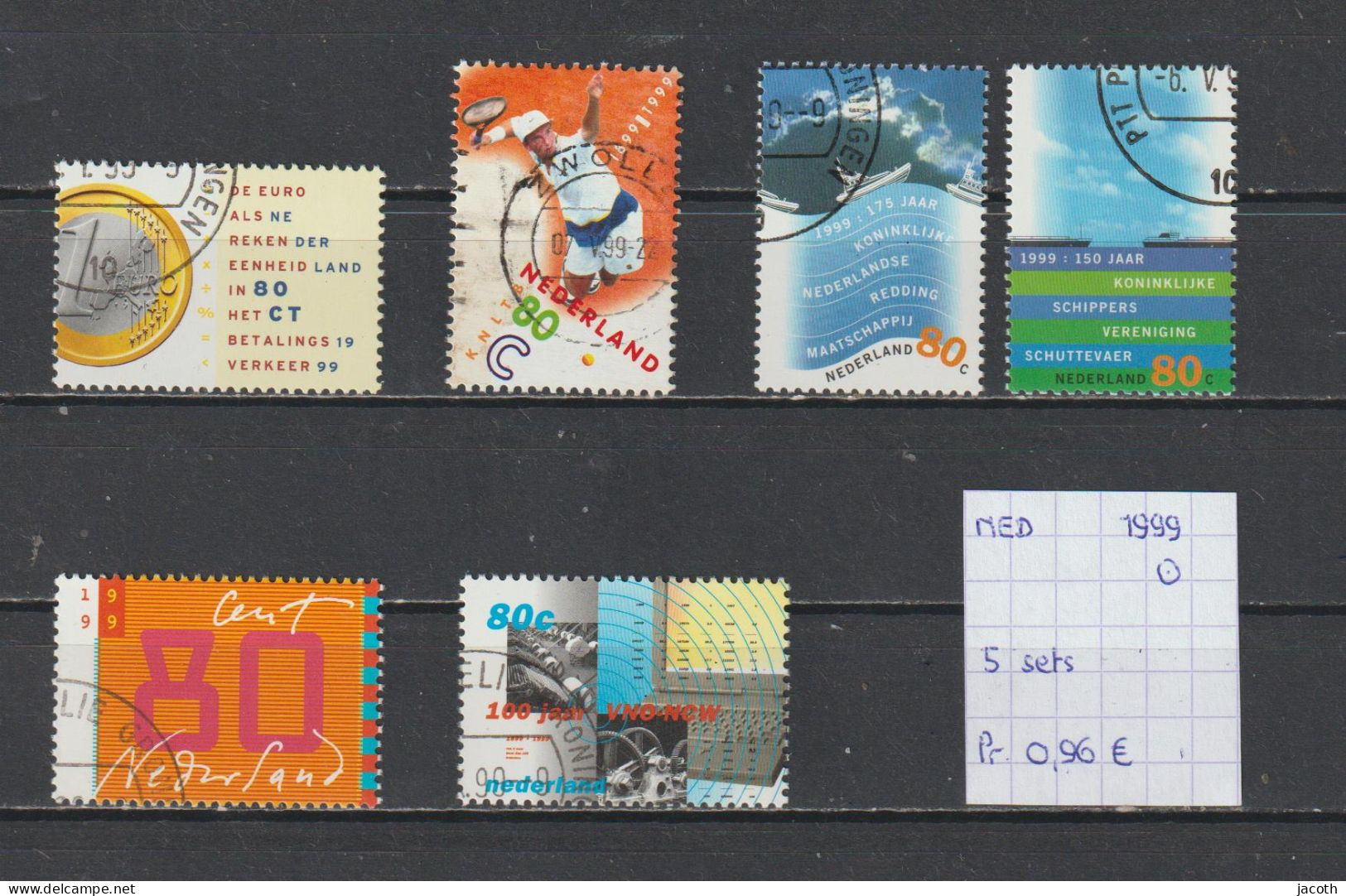 Nederland 1999 - 5 Sets (gest./obl./used) - Oblitérés