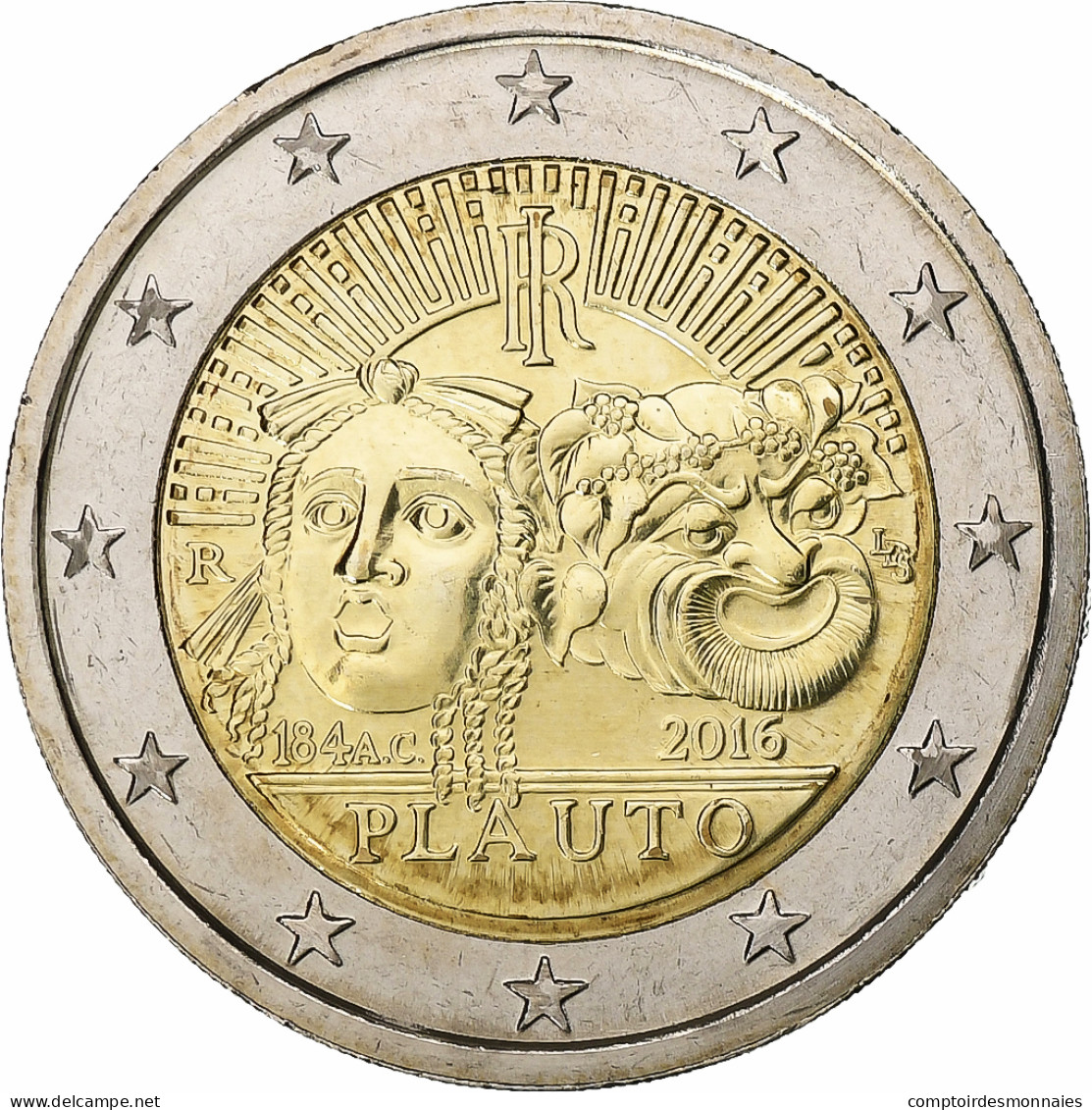 Italie, 2 Euro, 2016, Bimétallique, SPL+ - Italien