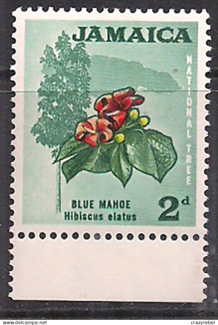 Jamaica 1964-68 QE2 2d Flowers SG 219 MNH ( M617 ) - Jamaica (1962-...)