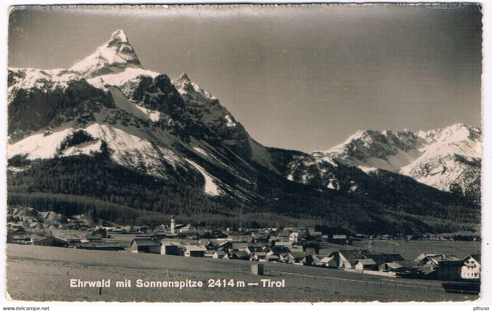 A-6196  EHRWALD : Mit Sonnenspitze - Ehrwald