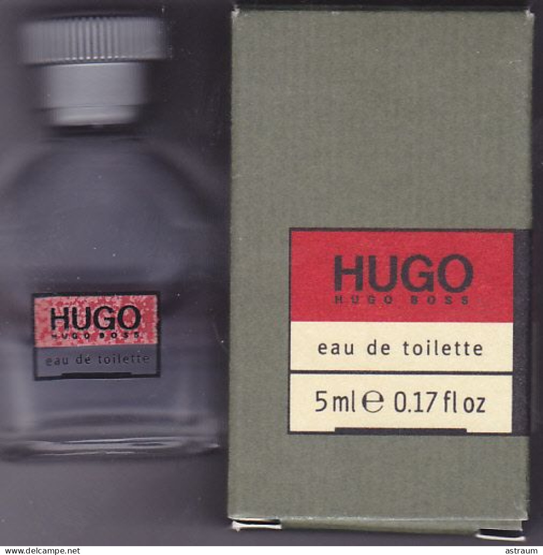 Miniature Vintage De Parfum - Hugo Boss - EDT - Pleine Avec  Boite 5ml - Mignon Di Profumo Uomo (con Box)