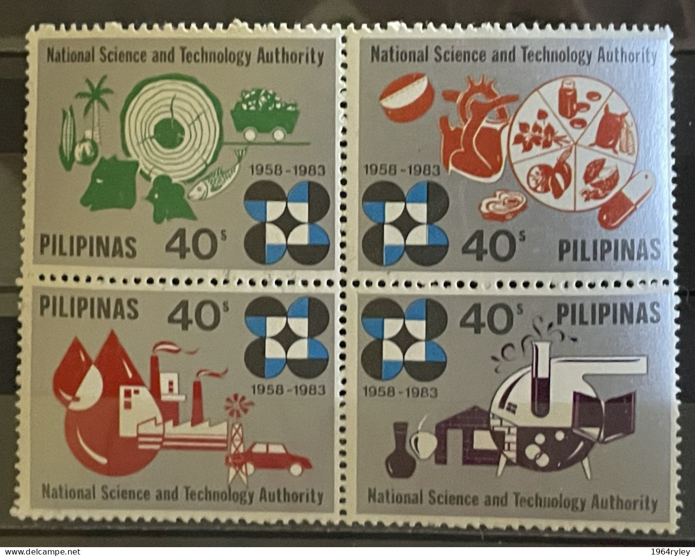 PHILIPPINES  - MNH** - 1983 - # 1640/1643 - Filipinas
