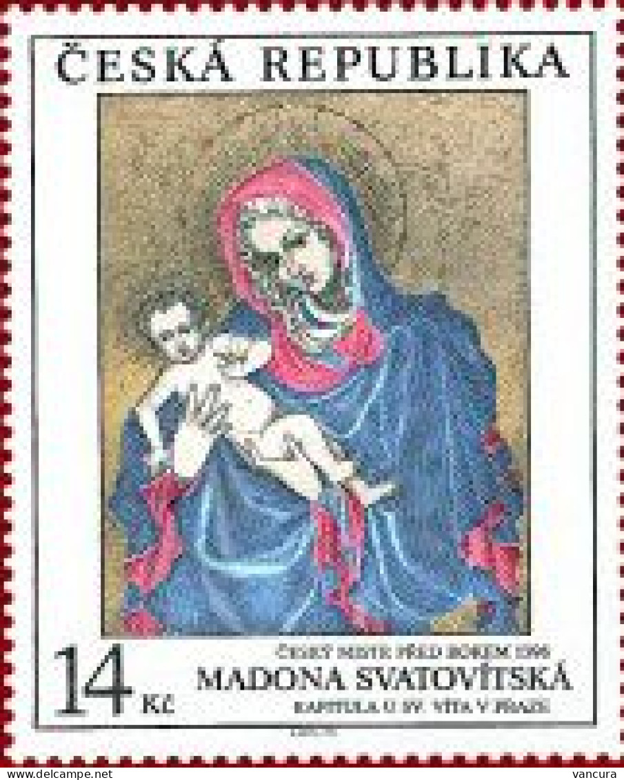 ** 59 Czech Republic St Vitus Madonna 1994 - Madonna