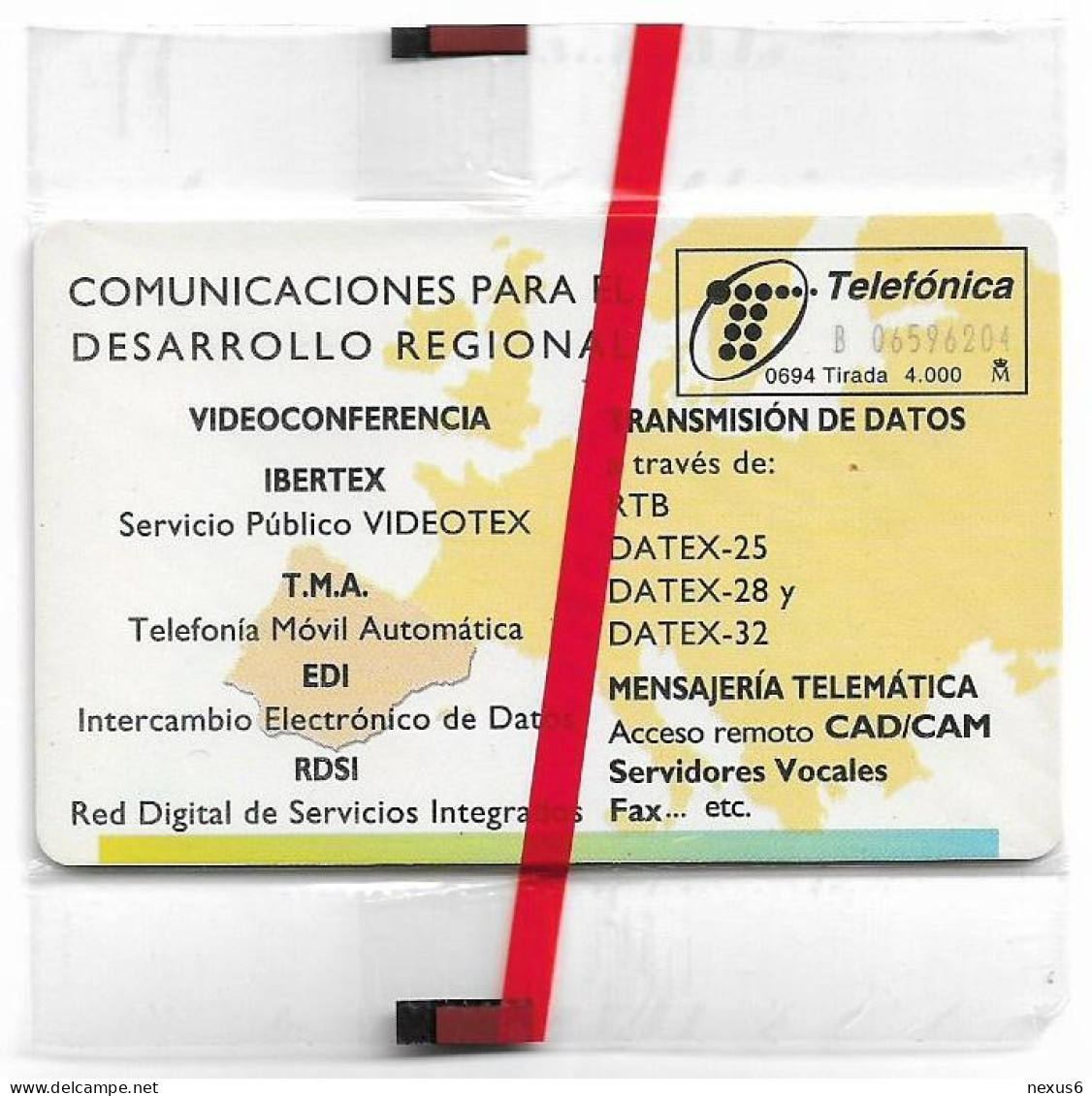 Spain - Telefonica - A.R.C.O - P-060 - 06.1994, 500PTA, 4.000ex, NSB - Emisiones Privadas