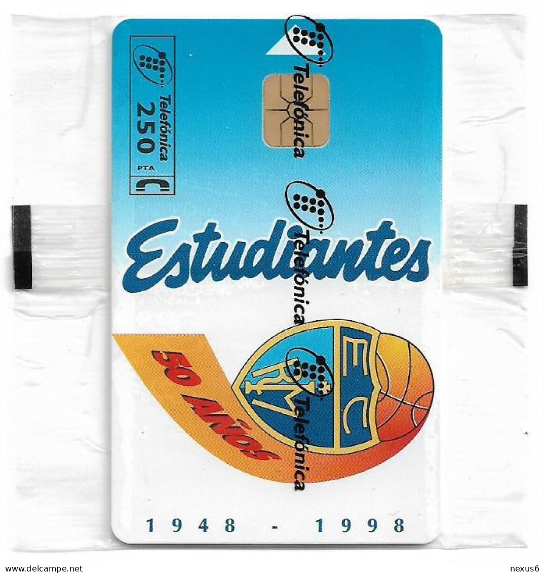 Spain - Telefónica - Banco Aniv. Estudiantes - P-281 - 09.1997, 250PTA, 5.500ex, NSB - Privé-uitgaven