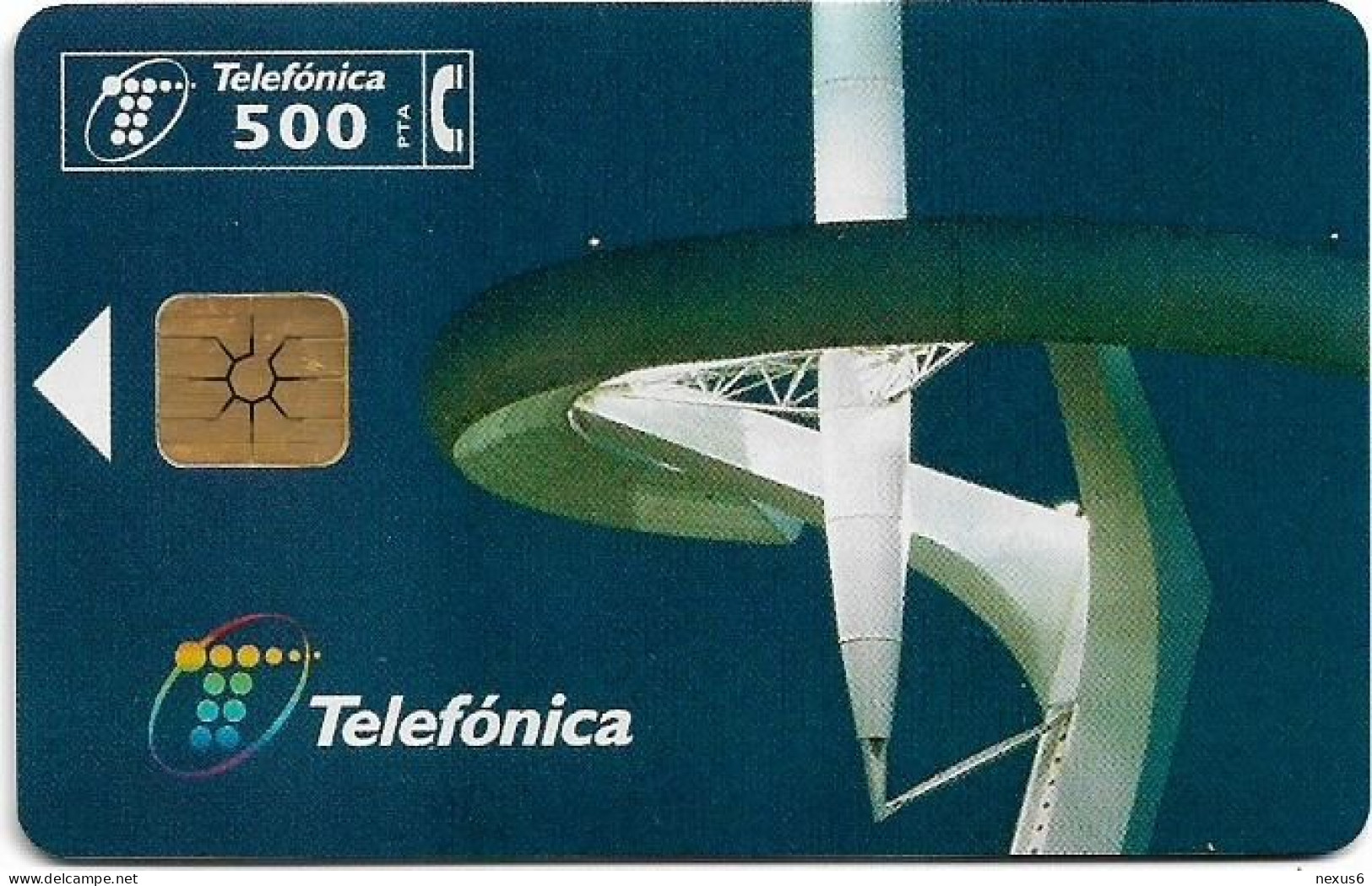 Spain - Telefonica - Torre Calatrava - P-341 - 06.1998, 5.000ex, Used - Privé-uitgaven