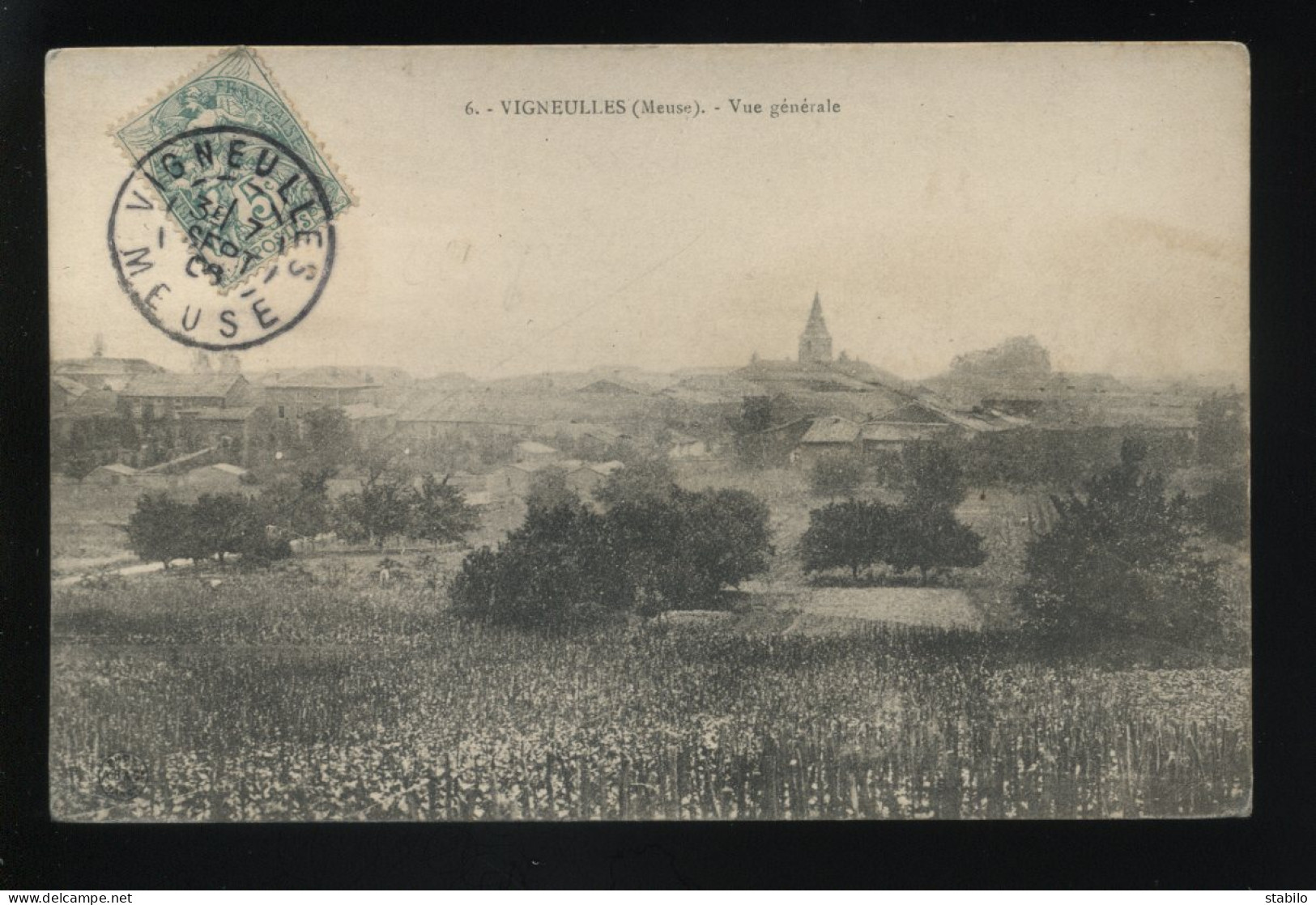 55 - VIGNEULLES - VUE GENERALE - VIGNES - EDITEUR A.B. NANCY - Vigneulles Les Hattonchatel