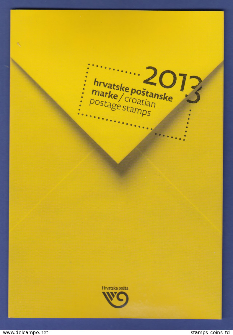 Hrvatska / Kroatien Offiz. Briefmarken-Jahrbuch Der Post 2013 Kpl. Bestückt ** - Croatie