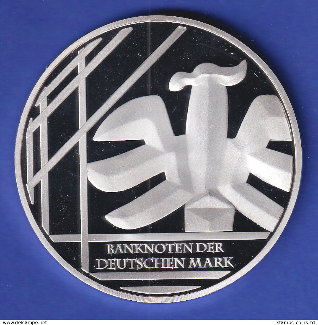 Riesen-Medaille 2013 Banknoten Der Deutschen Mark - Hundert Deutsche Mark - Andere & Zonder Classificatie