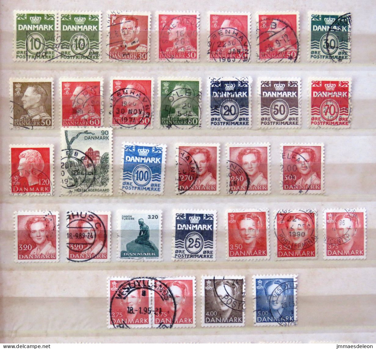 Denmark 1950 - 1990 King Queen Castle Mermaid - Gebraucht