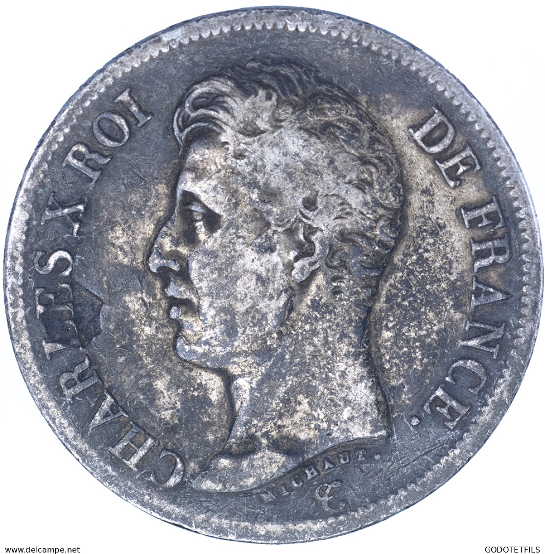 Charles X-5 Francs 1826 Paris - 5 Francs