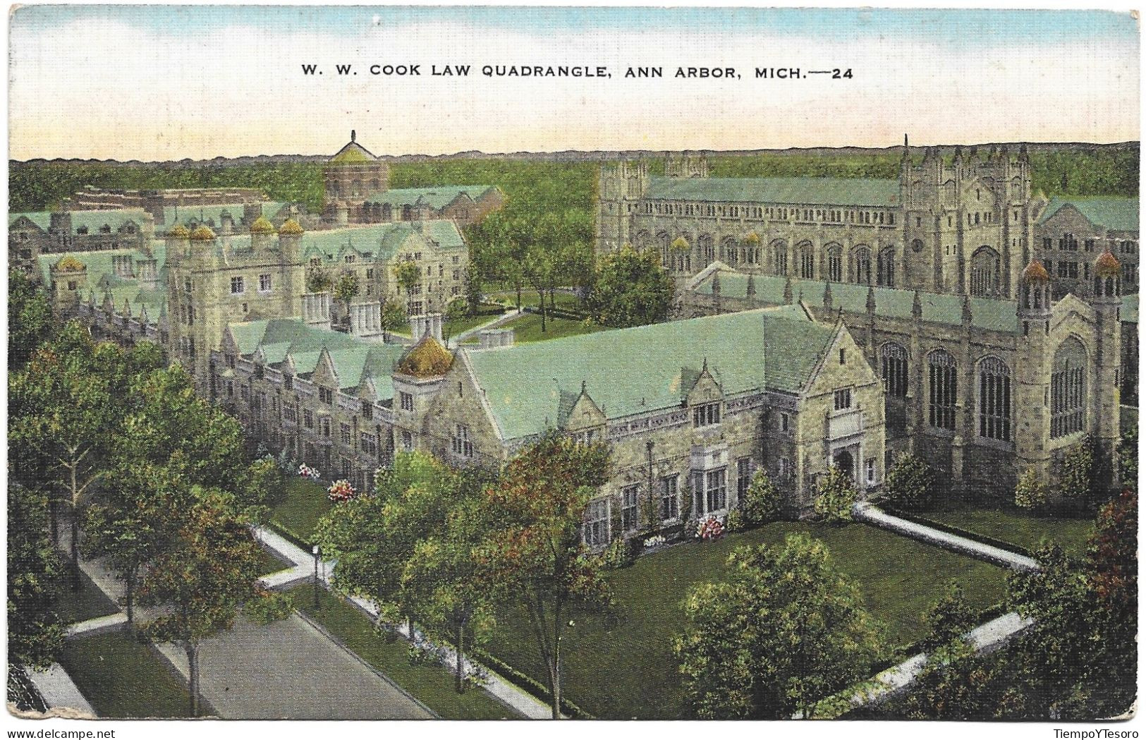 Postcard - USA, Michigan, Ann Arbor, N°918 - Ann Arbor