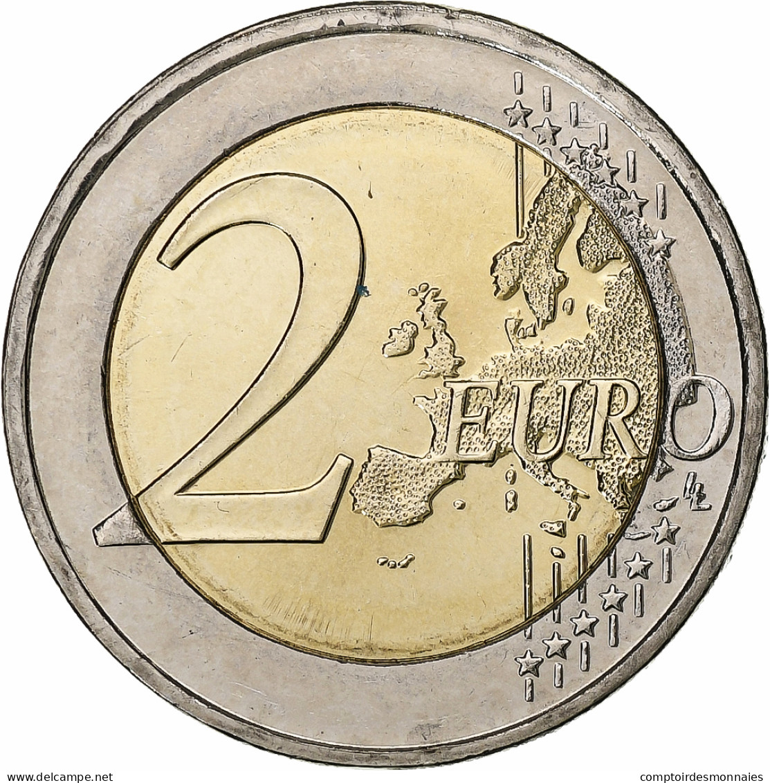 Grèce, 2 Euro, 2018, Bimétallique, SPL+ - Griechenland