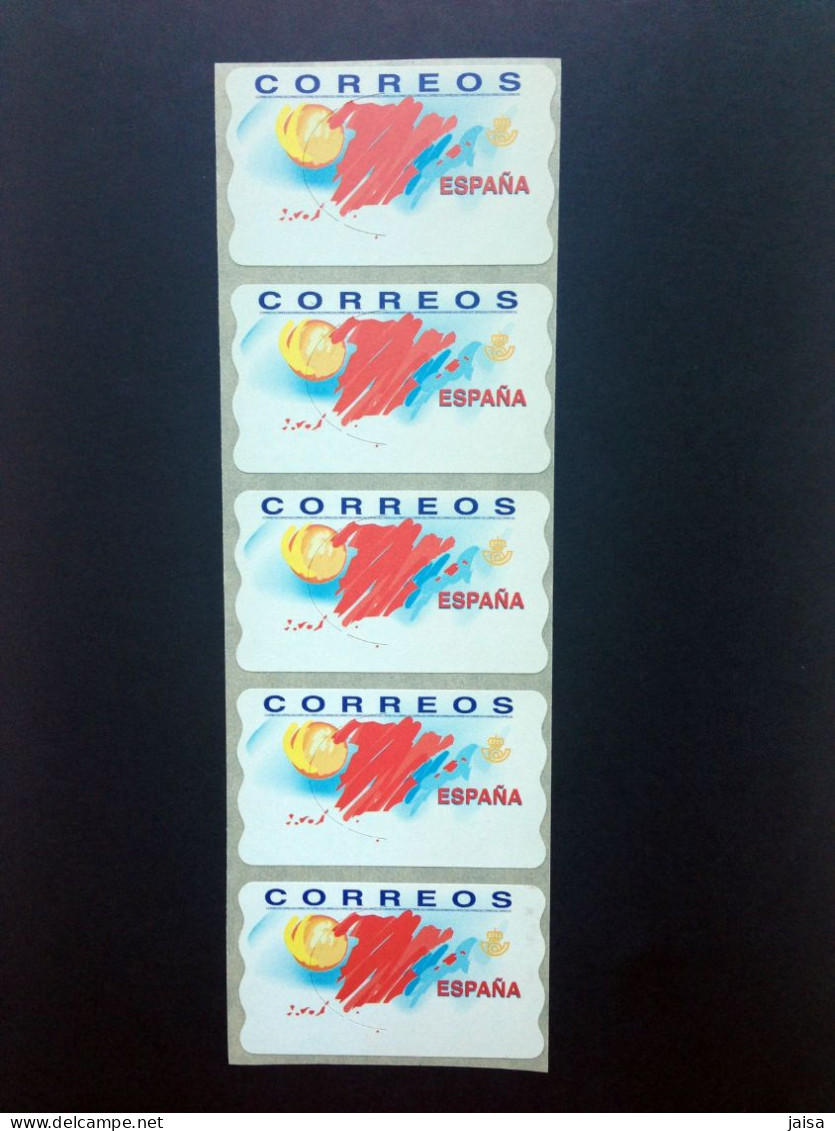 ESPAÑA.AÑO 2001.ATMS./MAPA DE ESPAÑA. - Máquinas Franqueo (EMA)