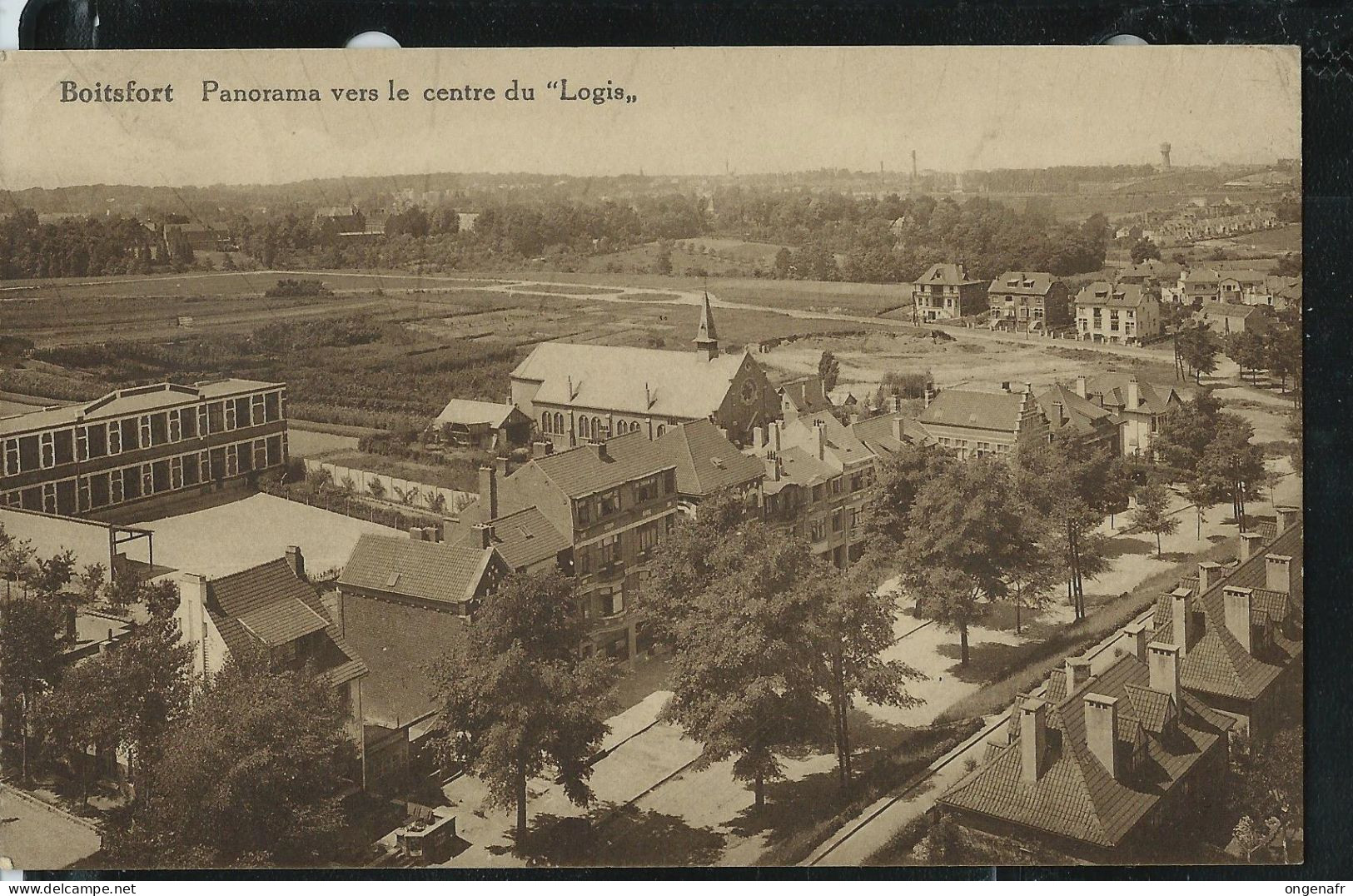 Panorama Vers Le Centre Du " Logis "   Obl. 1929 - Watermaal-Bosvoorde - Watermael-Boitsfort