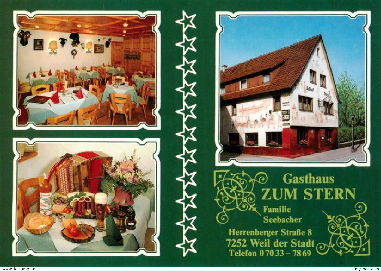 73917425 Weil Der Stadt Gasthaus Zum Stern Gastraeume - Weil Der Stadt