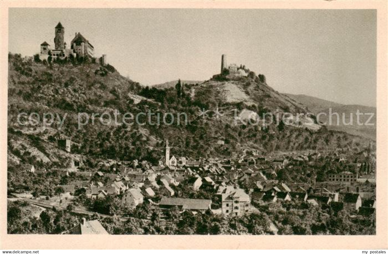 73809561 Weinheim Bergstrasse Mit Der Wachenburg Und Der Burg Windeck Weinheim B - Weinheim