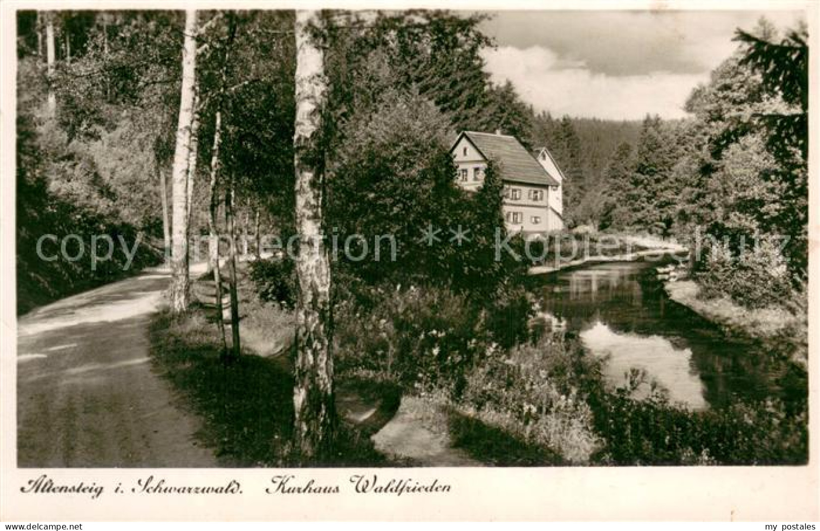 73770140 Altensteig Schwarzwald Kurhaus Waldfrieden Altensteig Schwarzwald - Altensteig