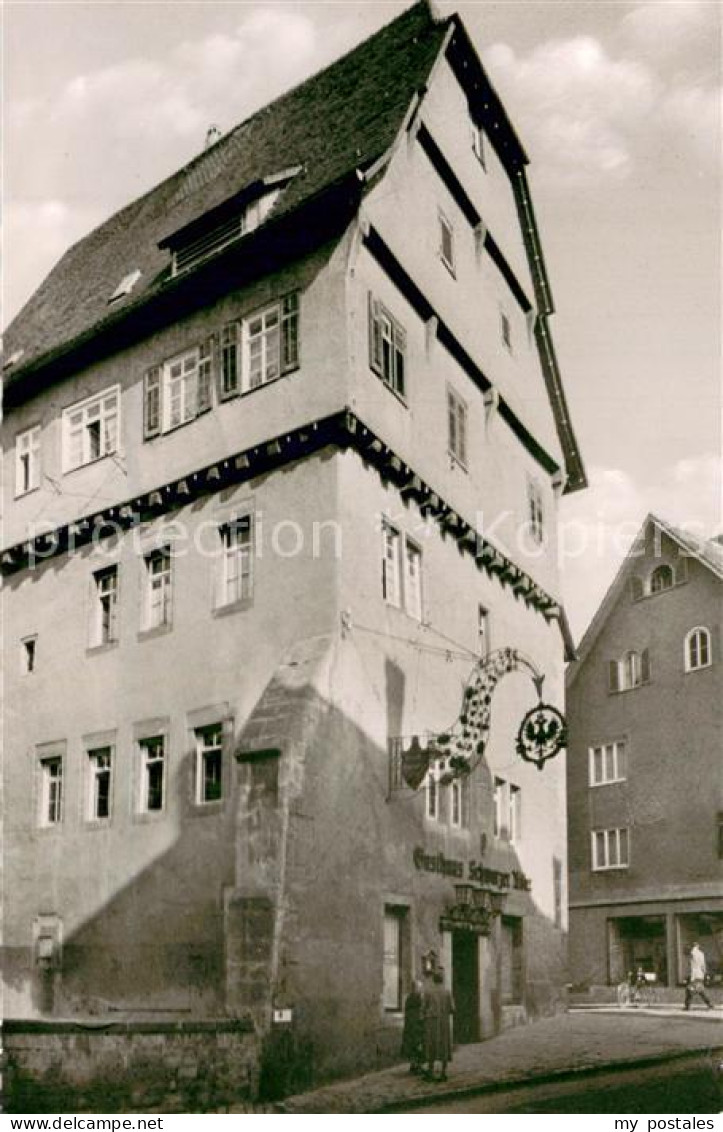 73770118 Leonberg Wuerttemberg Gasthaus Schwarzer Adler Leonberg Wuerttemberg - Leonberg