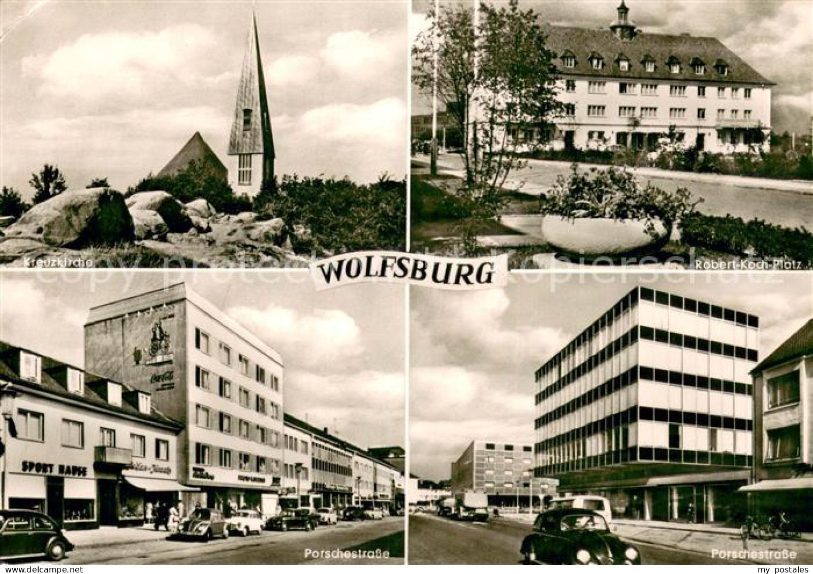 73769993 Wolfsburg Kreuzkirche Rober-Koch-Platz Porschestrasse Wolfsburg - Wolfsburg