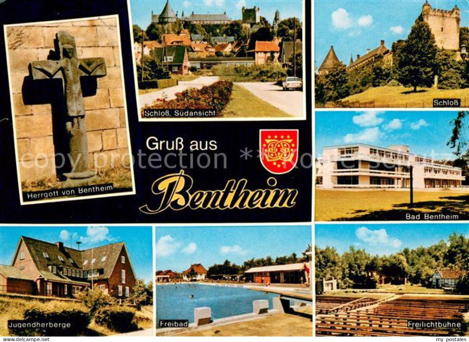 73737123 Bentheim Bad Herrgott Von Bentheim Schloss Jugendherberge Freibad Freil - Bad Bentheim