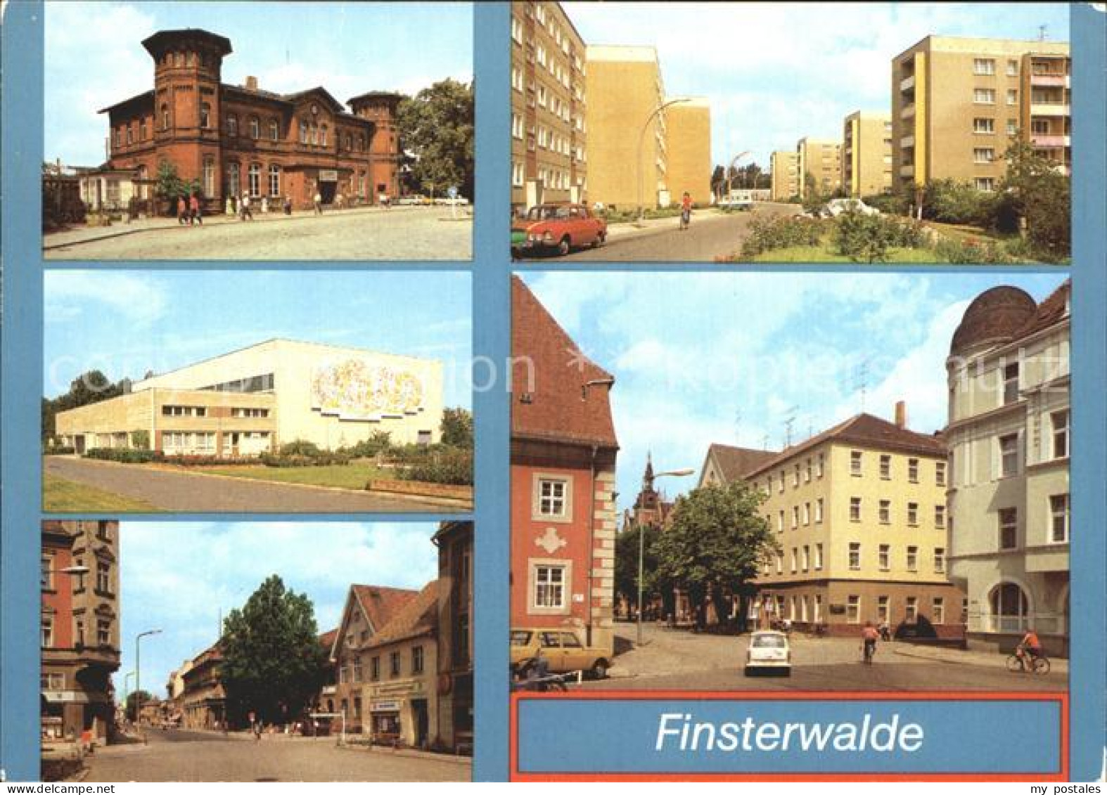 72374284 Finsterwalde Bahnhof Sporthalle Ernst Thaelmann Strasse Friedrich Ludwi - Finsterwalde