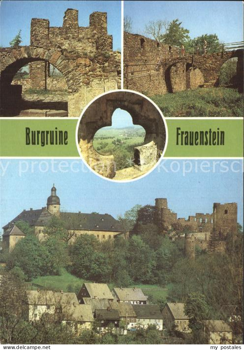 72373576 Frauenstein Brand-Erbisdorf Burgruine  Frauenstein - Brand-Erbisdorf