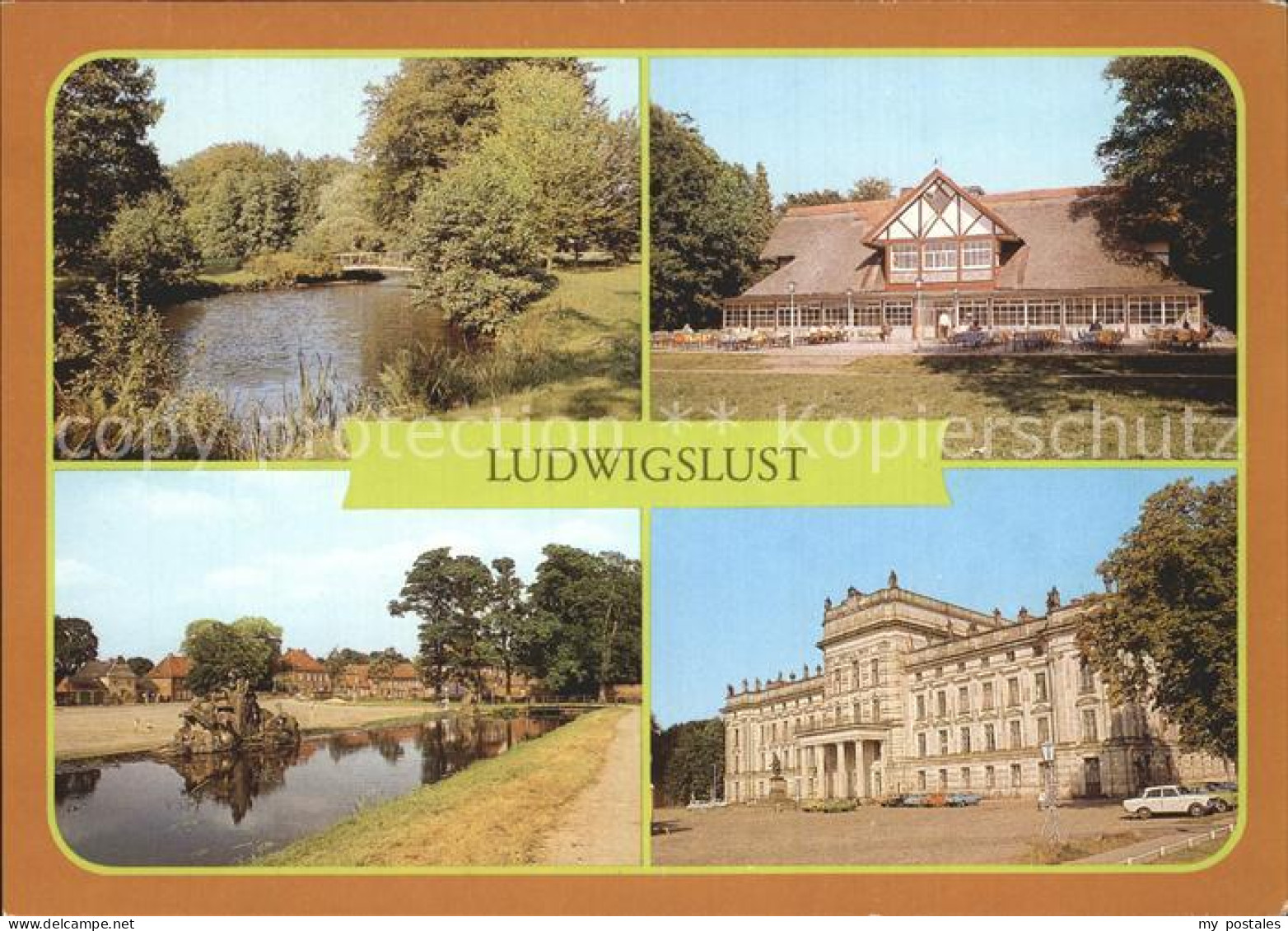 72372422 Ludwigslust Im Schlosspark Gaststaette Schweizer Haus Am Bassin Schloss - Ludwigslust