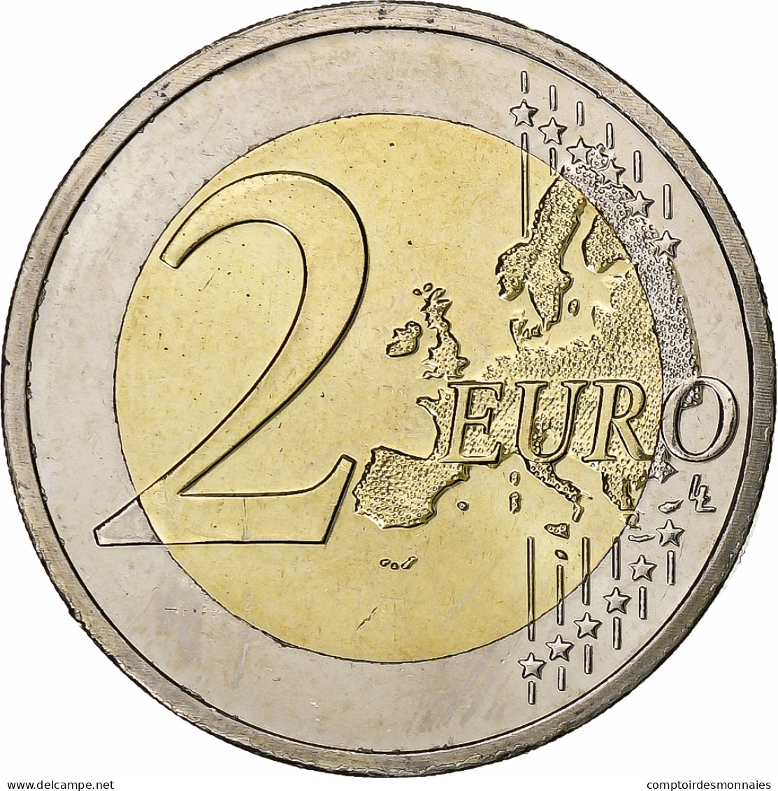 Pays-Bas, Beatrix, 2 Euro, 2011, Bruxelles, Bimétallique, SPL, KM:298 - Nederland