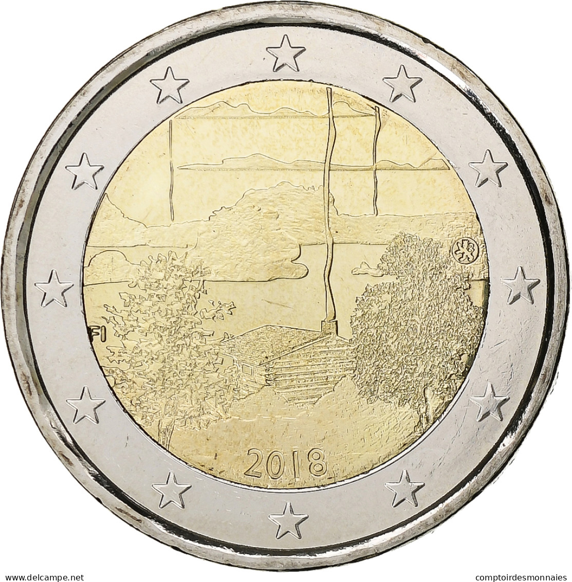 Finlande, 2 Euro, 2018, Vantaa, Bimétallique, SPL - Finnland