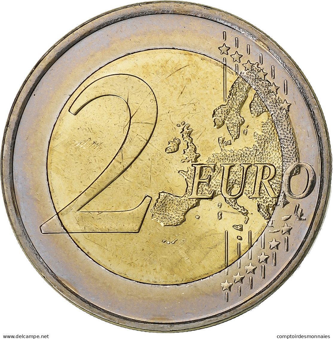 Finlande, 2 Euro, 30 Ans   Drapeau Européen, 2015, Bimétallique, SPL+, KM:New - Finlande