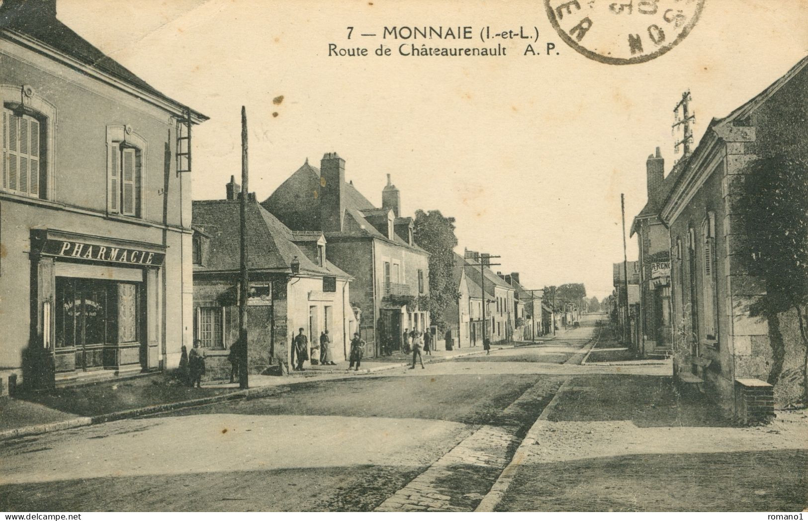 37)   MONNAIE  - Route De Châteaurenault - Monnaie