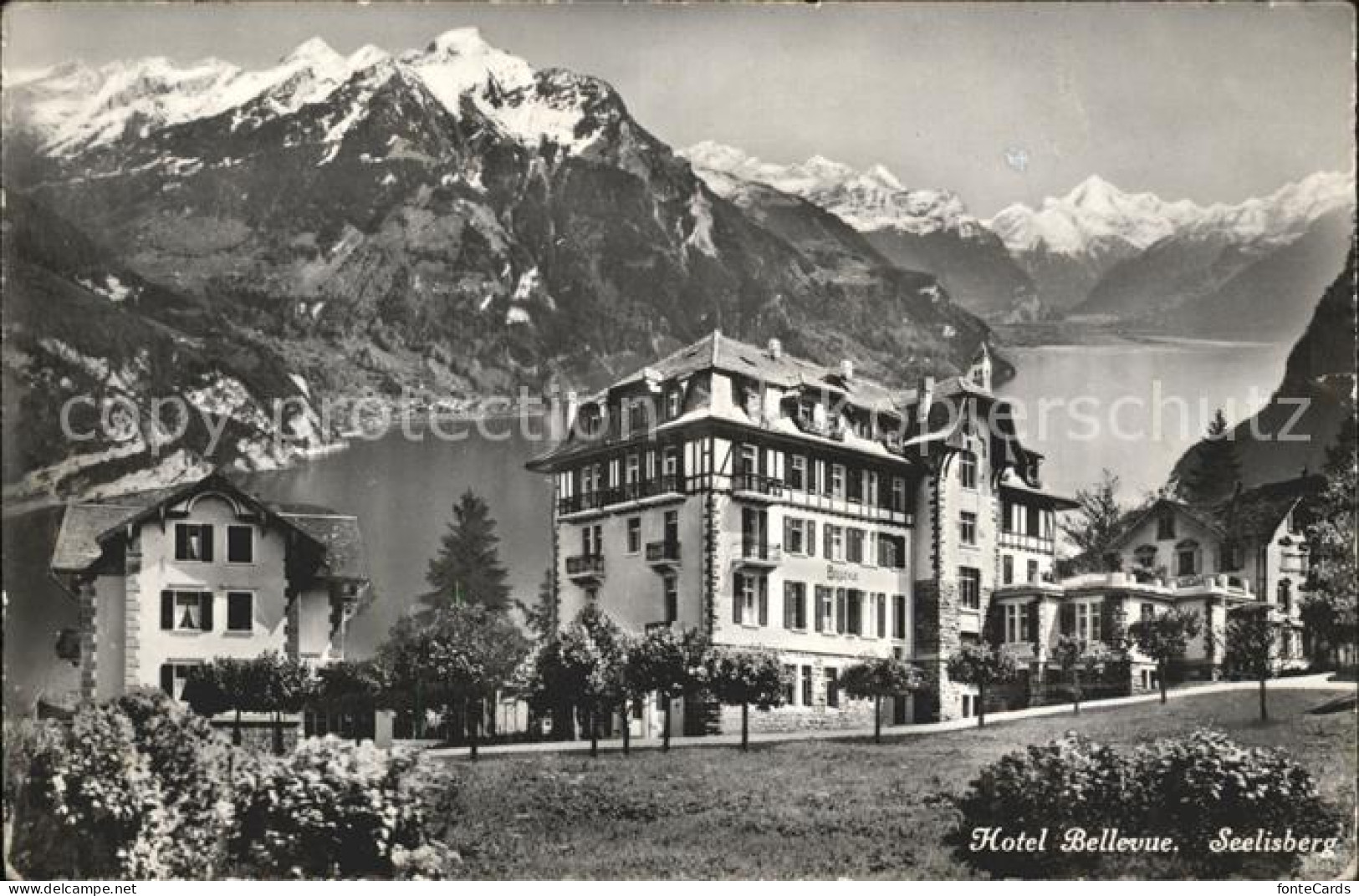 11925639 Seelisberg UR Hotel Bellevue Seelisberg - Autres & Non Classés