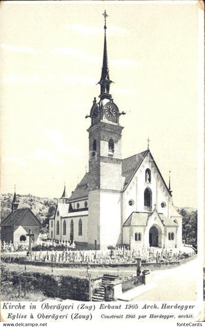 11901479 Oberaegeri Kirche Oberaegeri - Autres & Non Classés