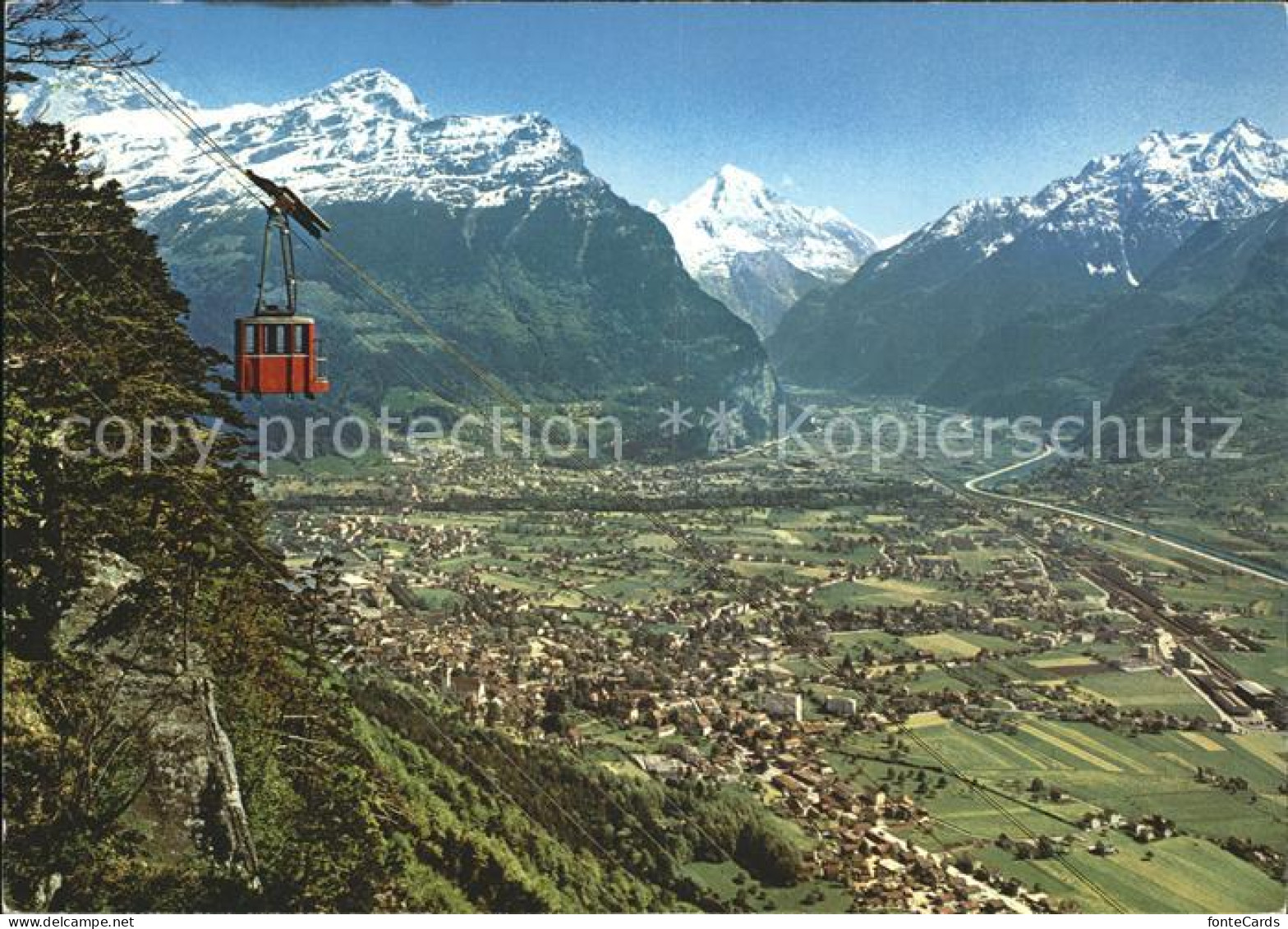 11899809 Altdorf UR Luftseilbahn Auf Die Eggberge Bristenstock Alpenpanorama Alt - Autres & Non Classés