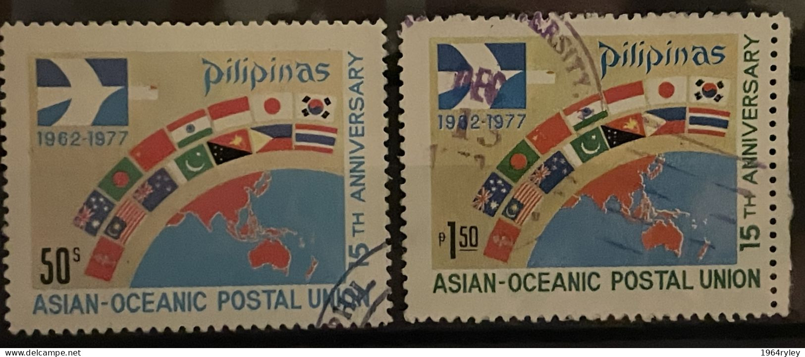 PHILIPPINES - (0)  - 1977 - # 1189/1190 - Filipinas