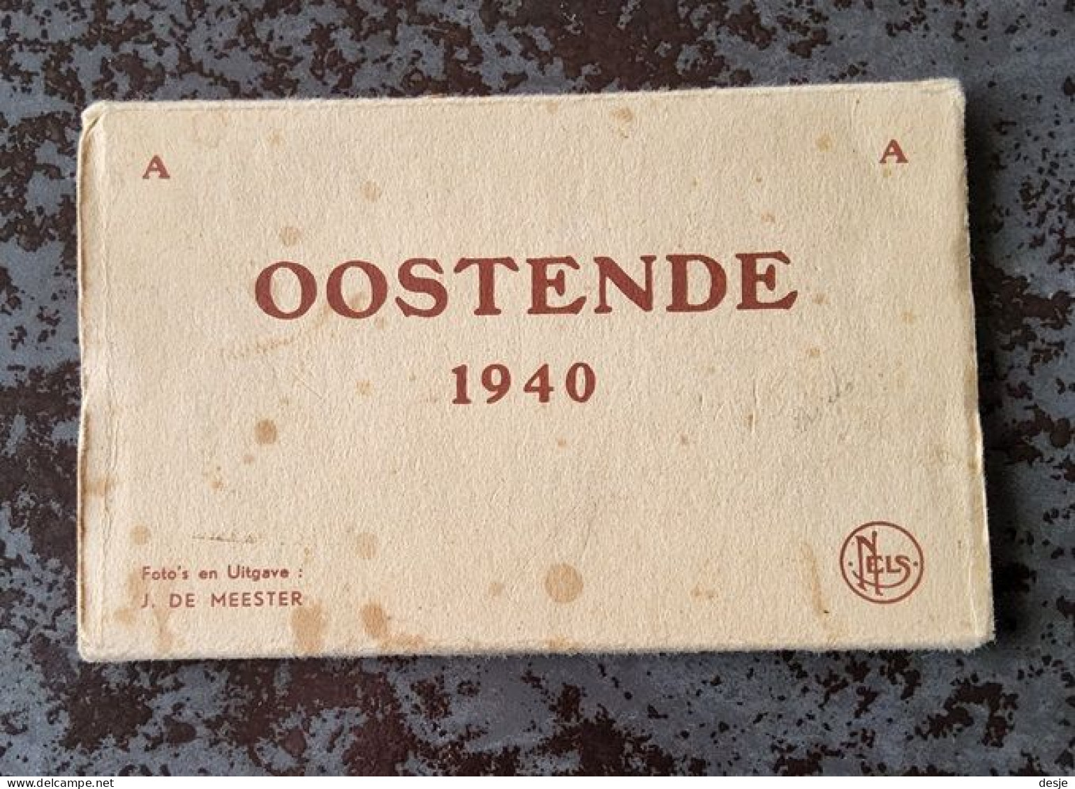 Oostende 1940 A, 10 Zichtkaarten, - Oostende